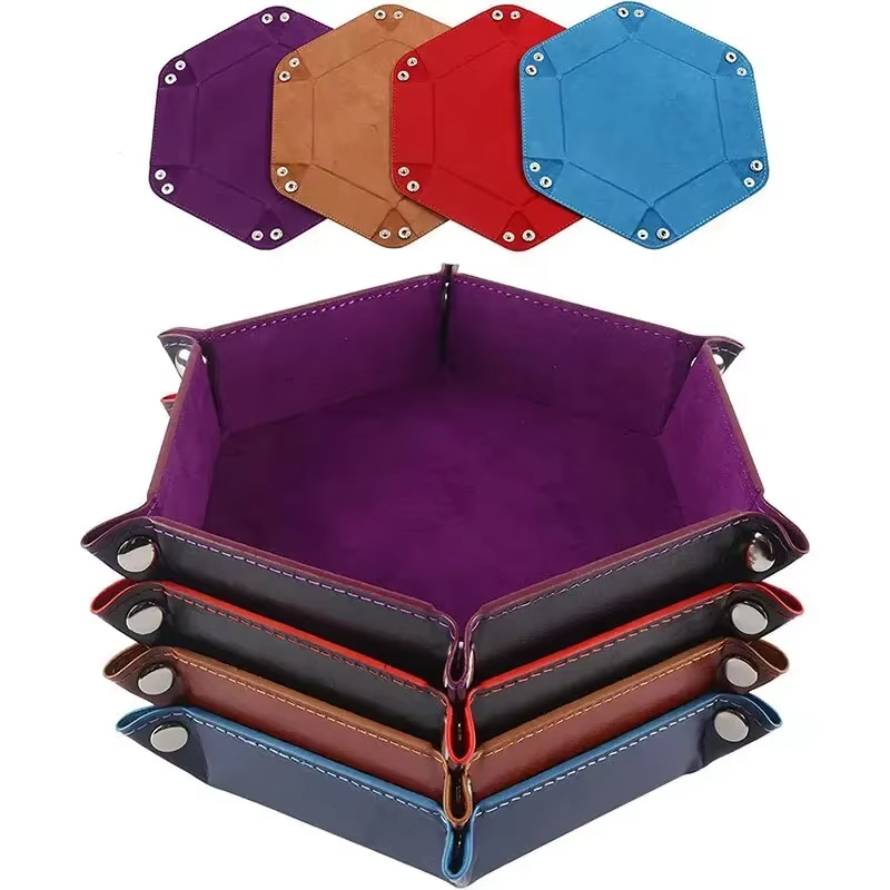 Board Game Organization - 1pc Hexagonal Dice Tray and Miscellaneous