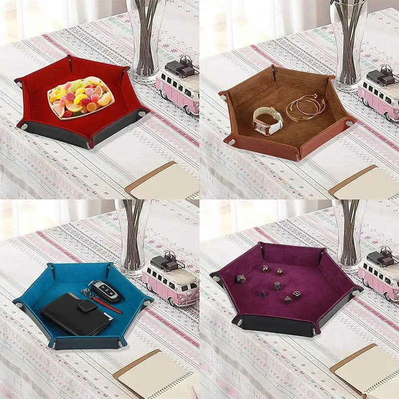 1pc Hexagonal Dice Tray and Mi - Board Game Organization 评论和价格