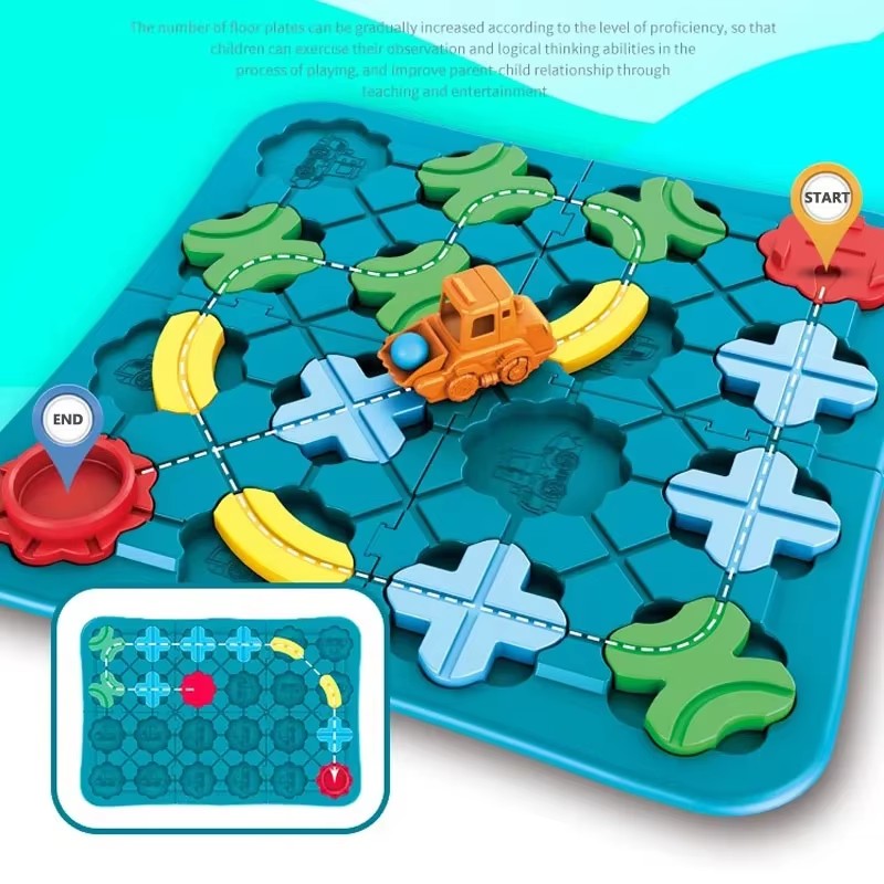 Road Maze Board Game Logic Roa - Board Game Qwirkle 评论和价格