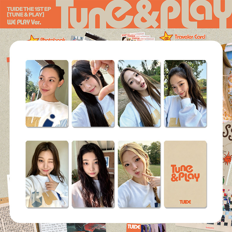 3/7Pcs Idol Girl TUIDE New Alb - Board Game Card 评论和价格