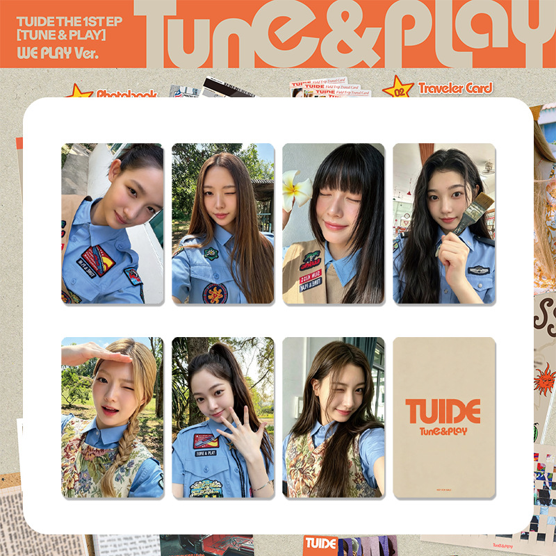 3/7Pcs Idol Girl TUIDE New Alb - Board Game Card 评论和价格