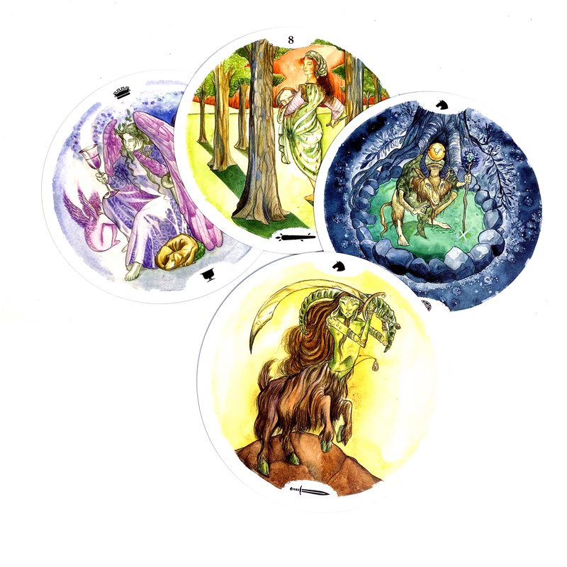 New Style Circle Of Life Tarot - Board Game Of Life 评论和价格