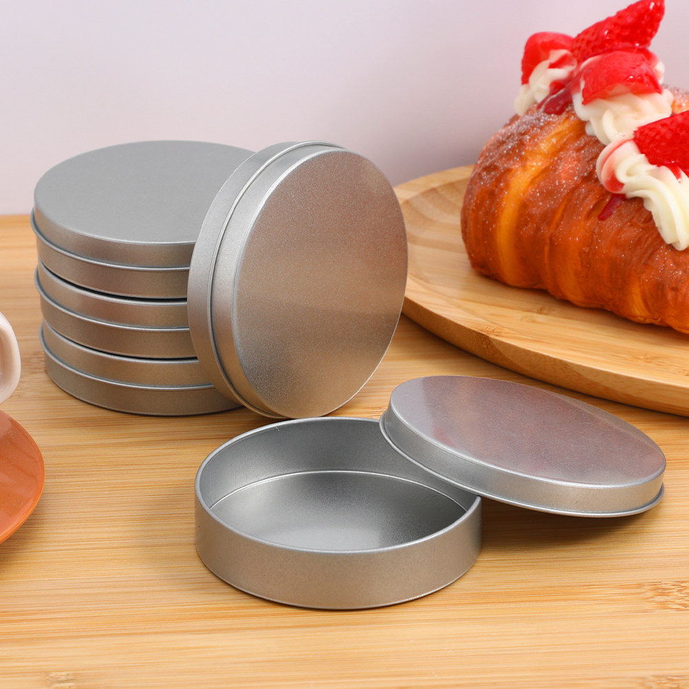 12Pcs Round Metal Candy Game B - Game Storage Box 评论和价格