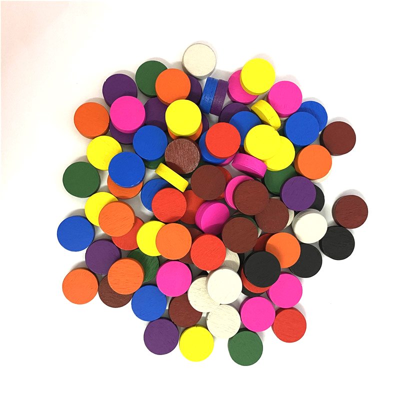 50pieces 15*5MM 11 Colors Wood - Chess Set Wooden 评论和价格