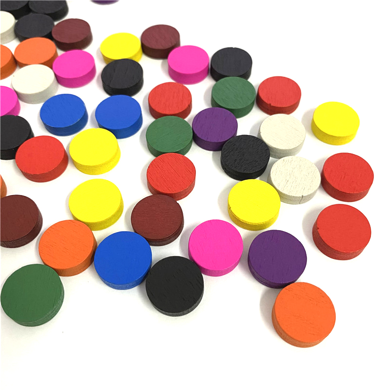 50pieces 15*5MM 11 Colors Wood - Chess Set Wooden 评论和价格