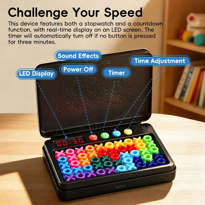 KNYYSECQ Smart XO Puzzle Child - Board Game Word 评论和价格