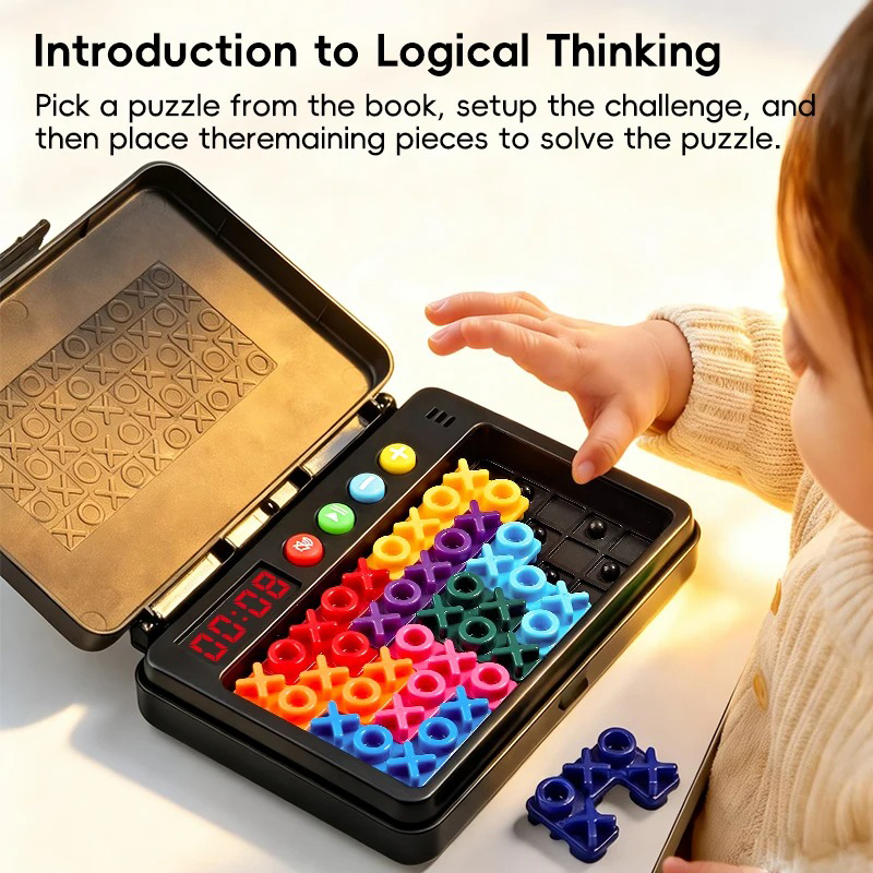 KNYYSECQ Smart XO Puzzle Child - Board Game Word 评论和价格