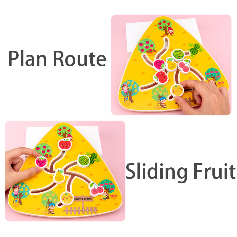 Children Montessori Maze Board - Board Game Qwirkle 评论和价格