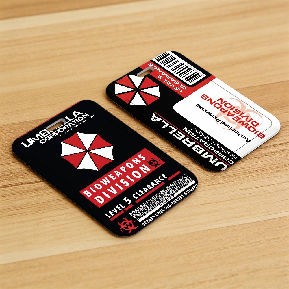 Game R-Resident E-Evil ID Card - Board Game Resident Evil 评论和价格