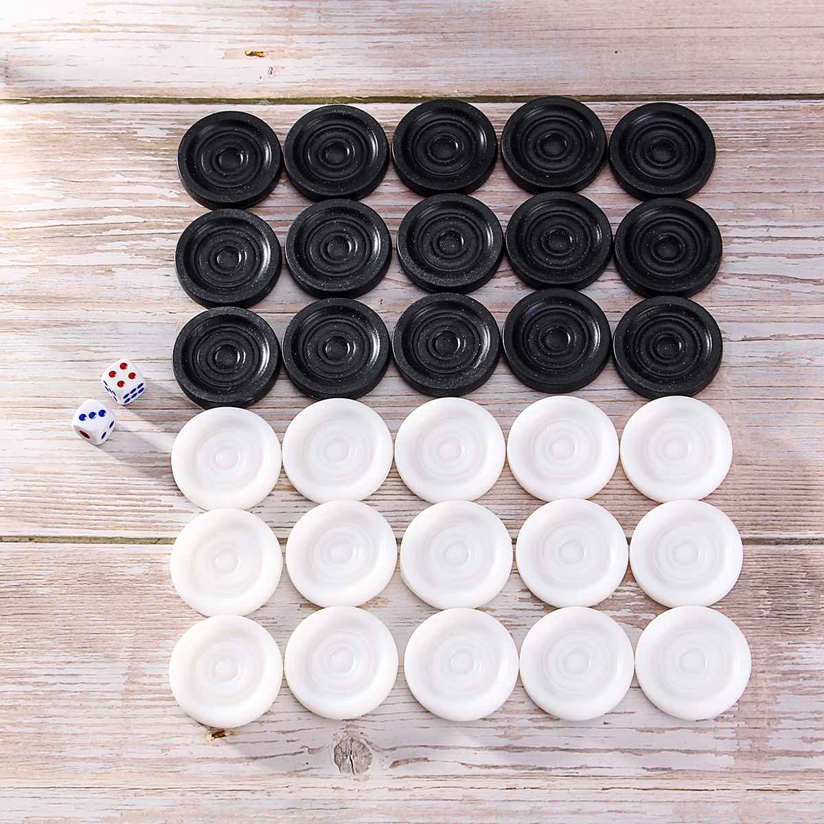 32 PCS Backgammon Chess Piece  - Board Game Operation 评论和价格