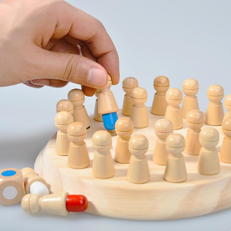 Wooden Memory Match Stick Ches - Board Game Oath 评论和价格