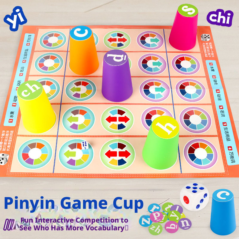 Hot Kids Chinese Pinyin Matchi - Board Game Word 评论和价格