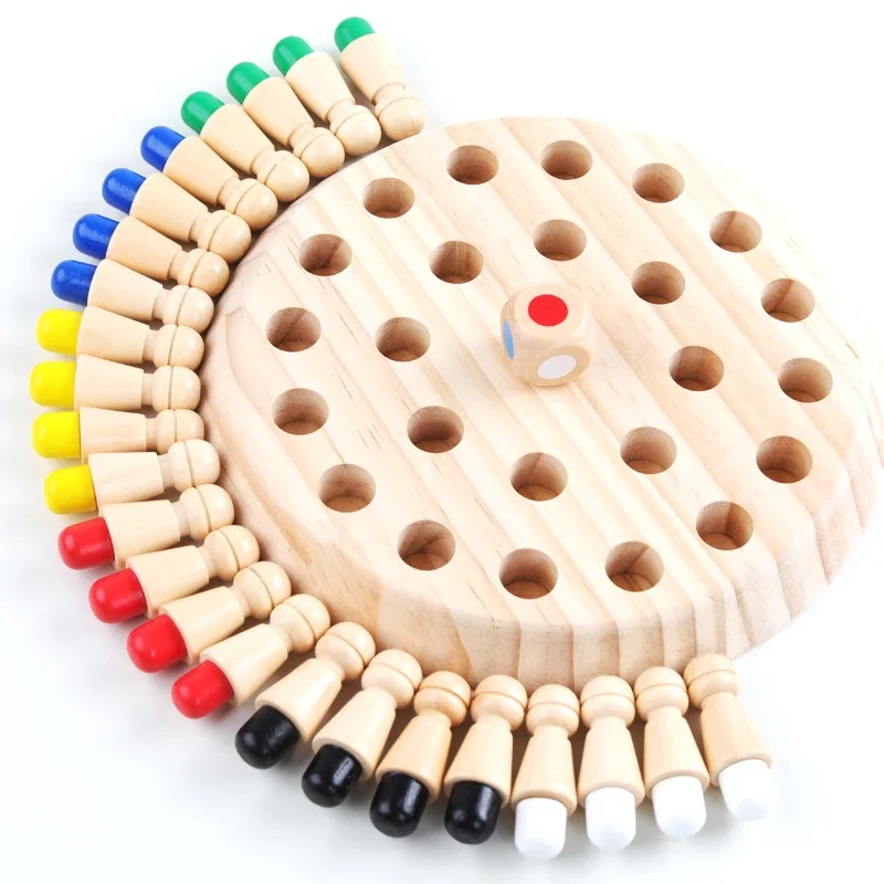 Wooden Memory Match Stick Ches - Board Game Oath 评论和价格