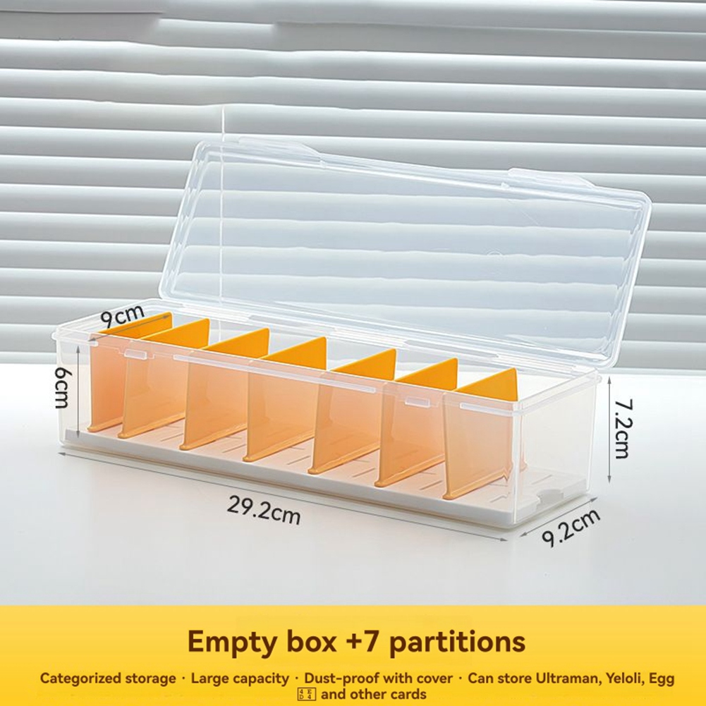 ABXY Clear Plastic Compartment - Game Storage Box 评论和价格