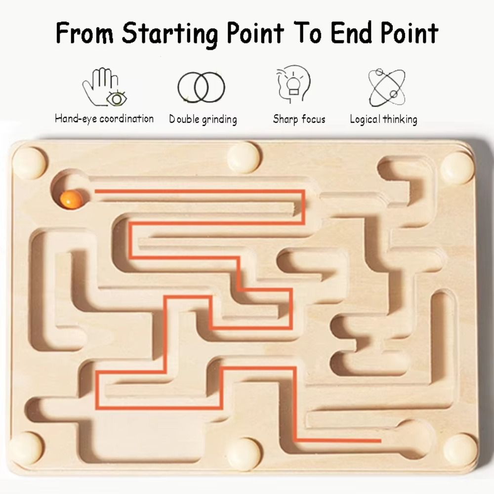 3D Puzzle Rolling Ball Maze Bo - Board Game Qwirkle 评论和价格