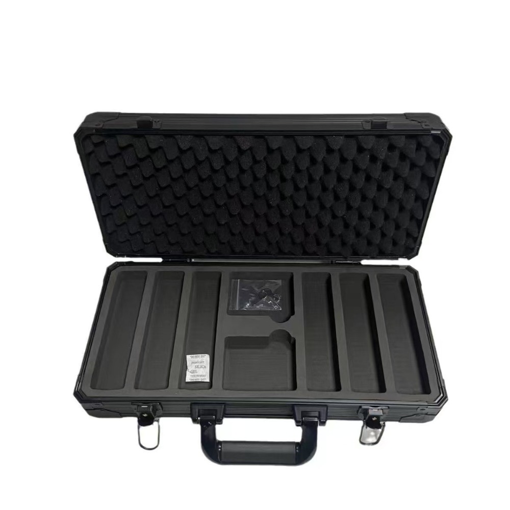 Black K‑Type Aluminum Poker Ch - Game Storage Box 评论和价格