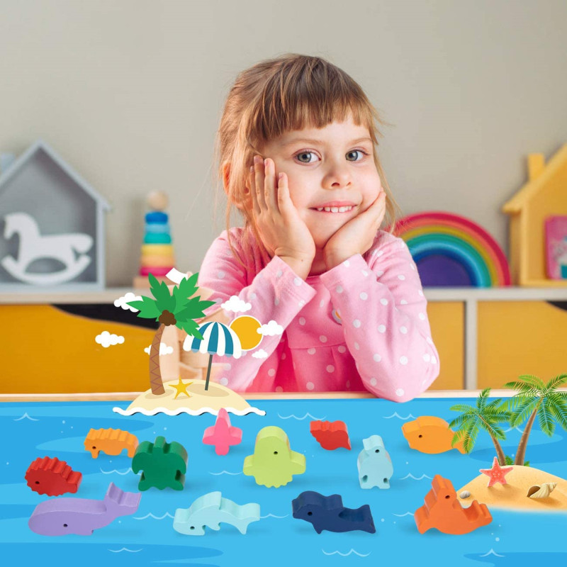 New Children Montessori Wooden - Board Game Word 评论和价格