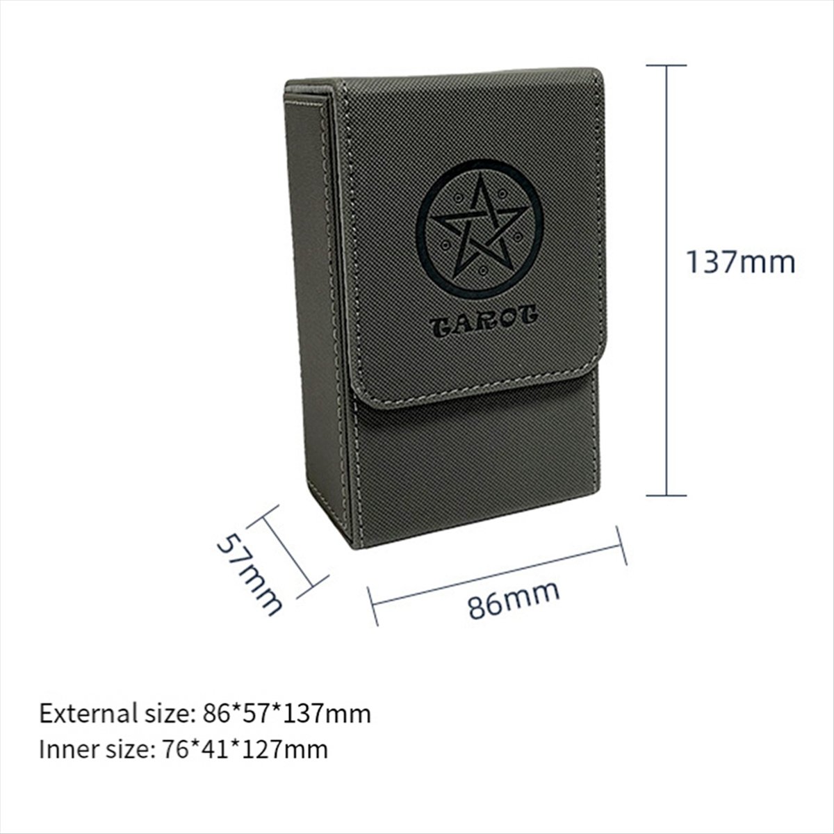 ABST Black Red Pattern Tarot C - Game Storage Box 评论和价格