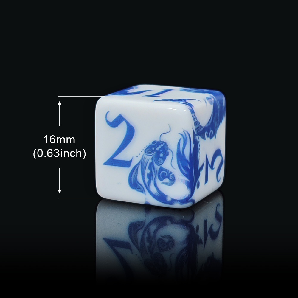 12Pcs Blue And White Porcelain - Board Game Rpg 评论和价格