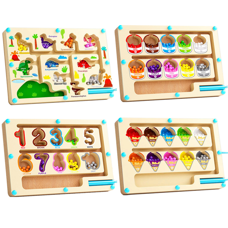 Magnetic Color & Number Maze M - Board Game Qwirkle 评论和价格