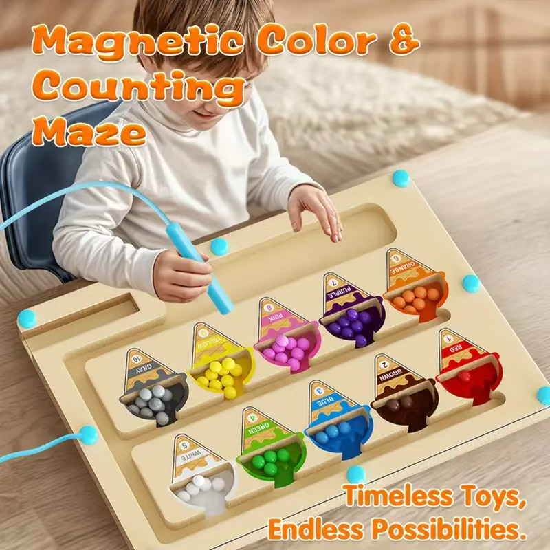 Magnetic Color & Number Maze M - Board Game Qwirkle 评论和价格