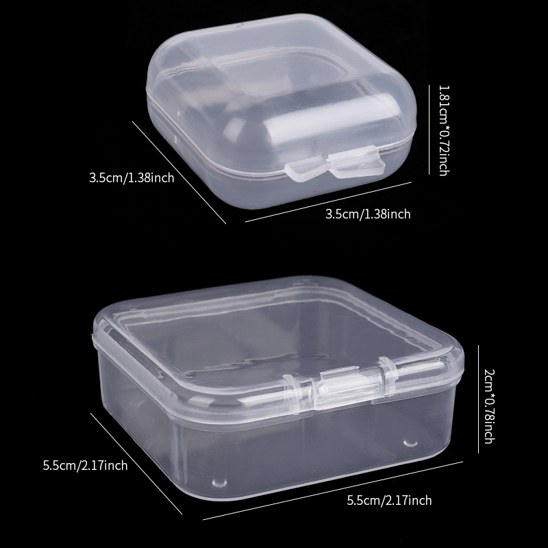 2 Sizes Clear Small Containers - Board Game Organization 评论和价格