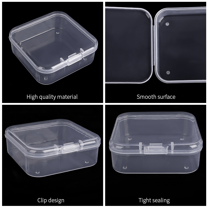 2 Sizes Clear Small Containers - Board Game Organization 评论和价格