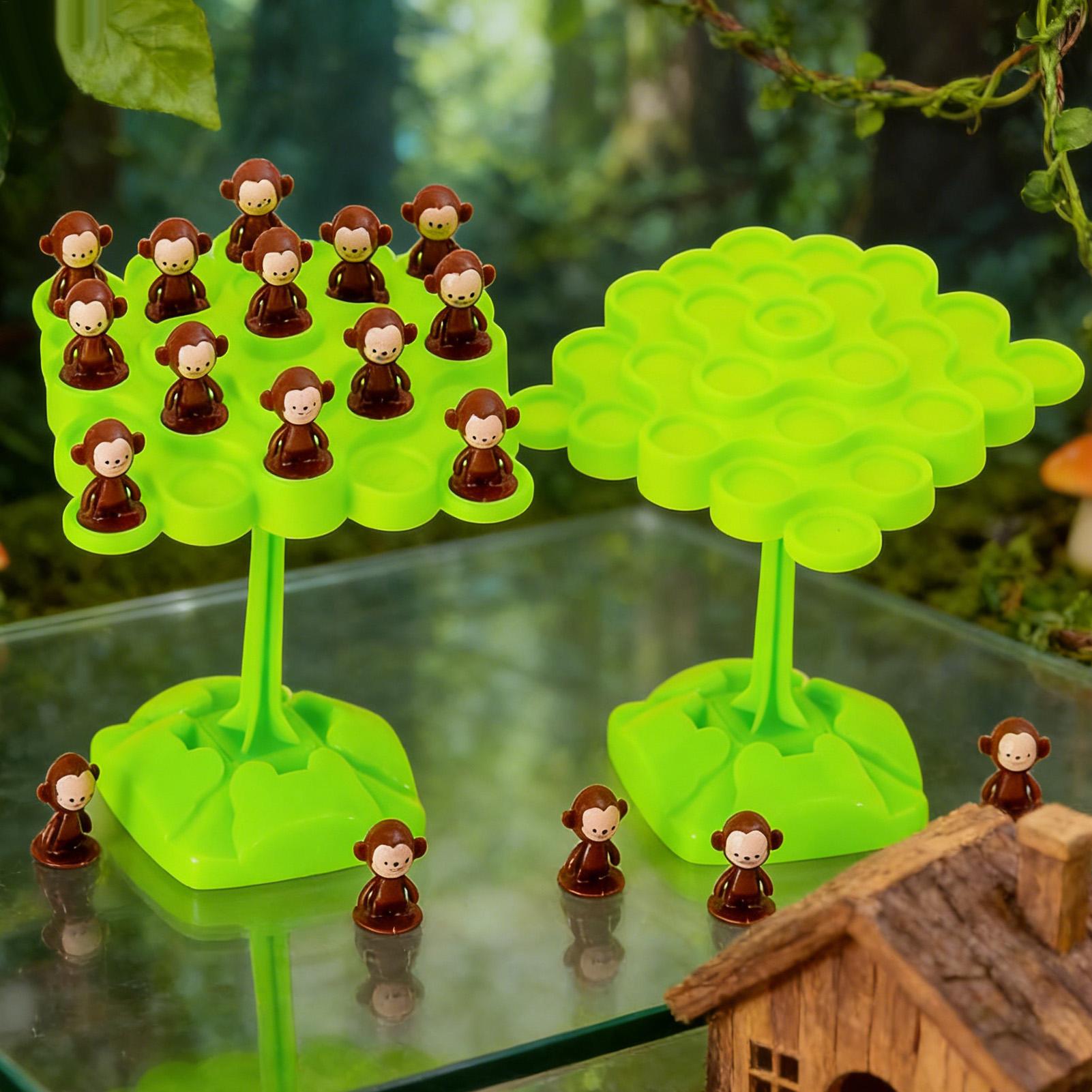 Monkey Balance Tree Focus Bala - Board Game Word 评论和价格