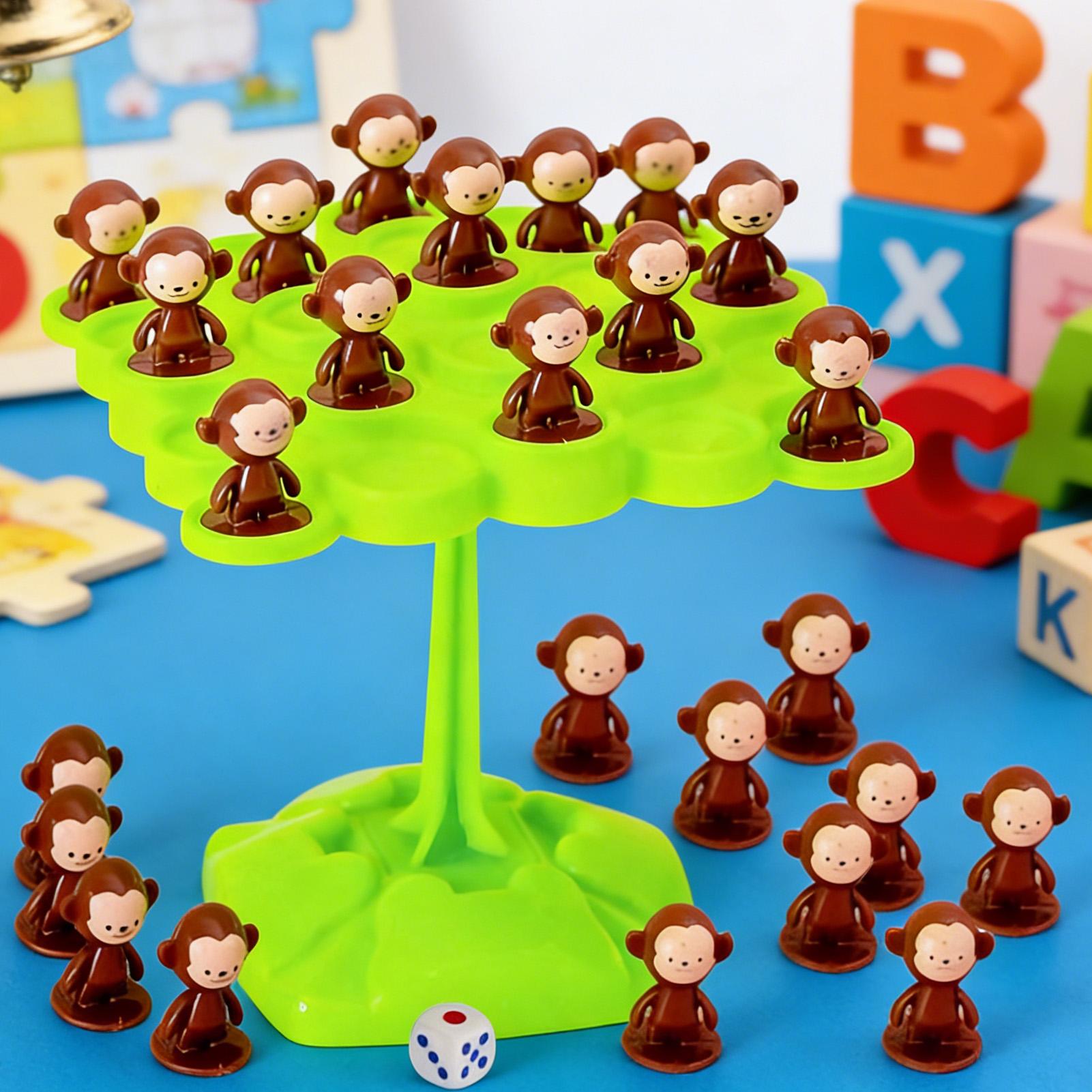 Monkey Balance Tree Focus Bala - Board Game Word 评论和价格