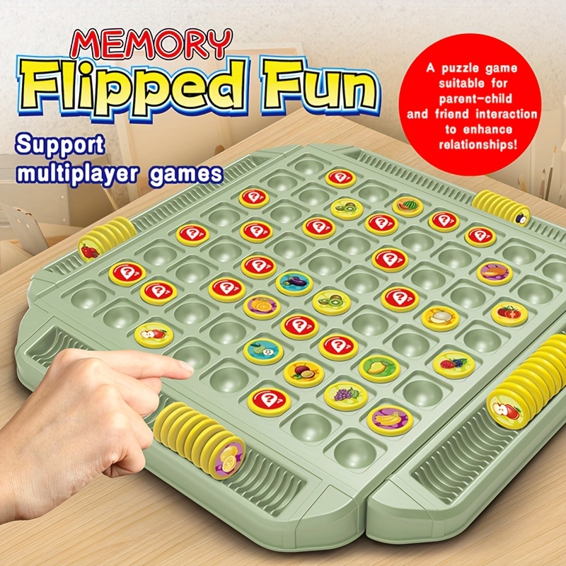 Educational Fruit Flip Memory  - Board Game Flip 7 评论和价格