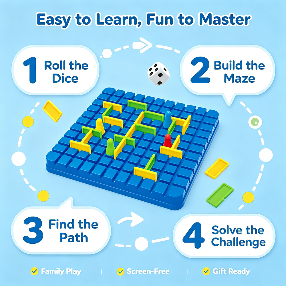 Breakout Maze Barrier Blocking - Board Game Qwirkle 评论和价格