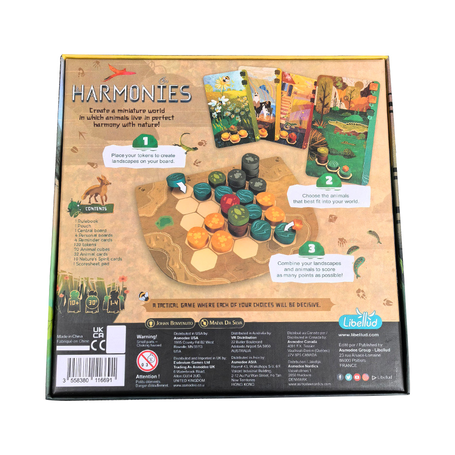 Harmonies - Board Games - Crea - Board Game Organization 评论和价格