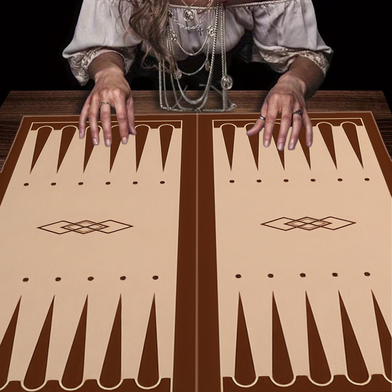 1pc Brown Backgammon Board Pri - Board Game Operation 评论和价格