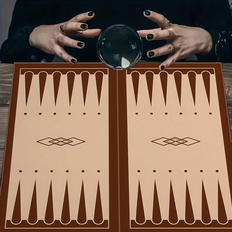 1pc Brown Backgammon Board Pri - Board Game Operation 评论和价格