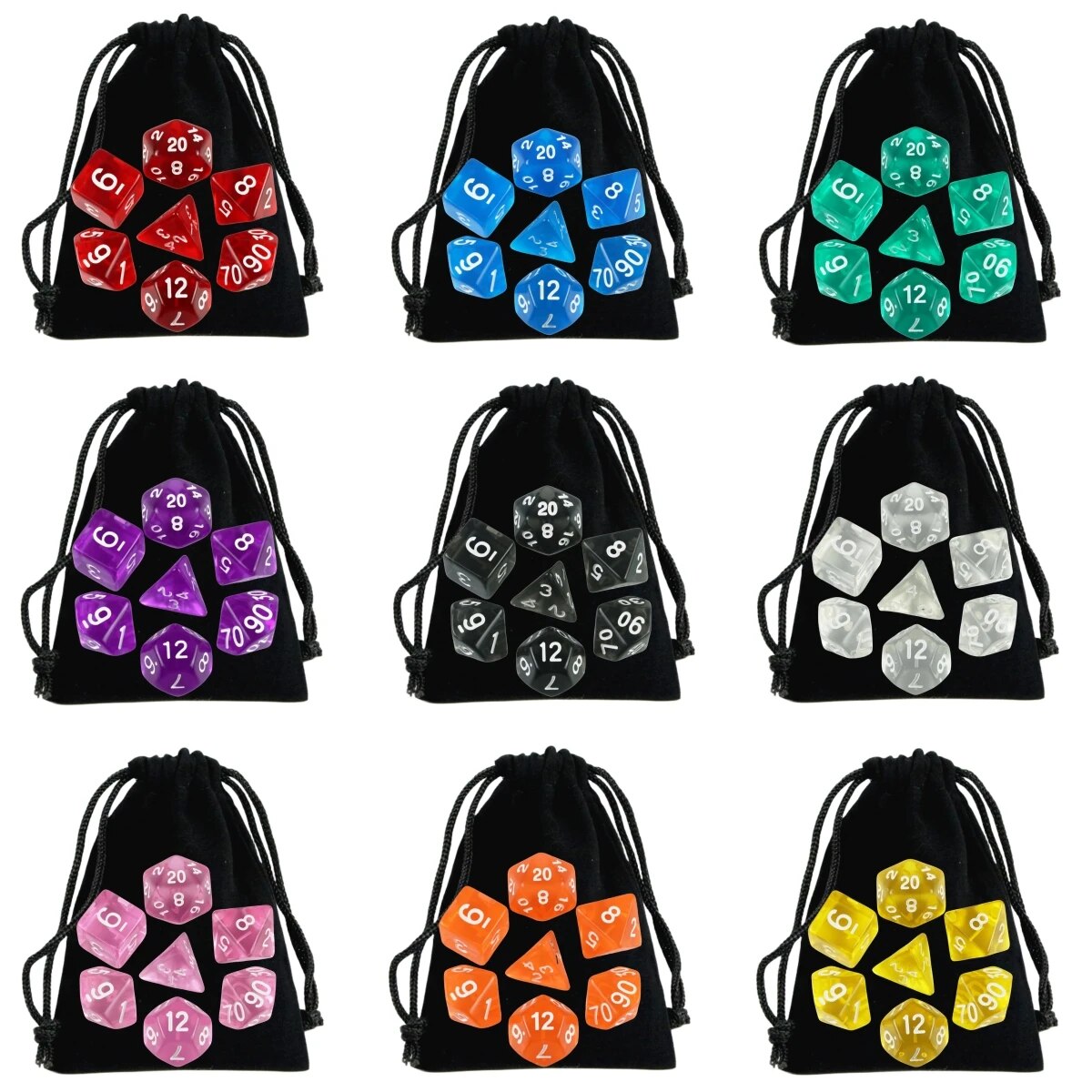 DND Dice Polyhedral Dice RPG H - Board Game Pc 评论和价格