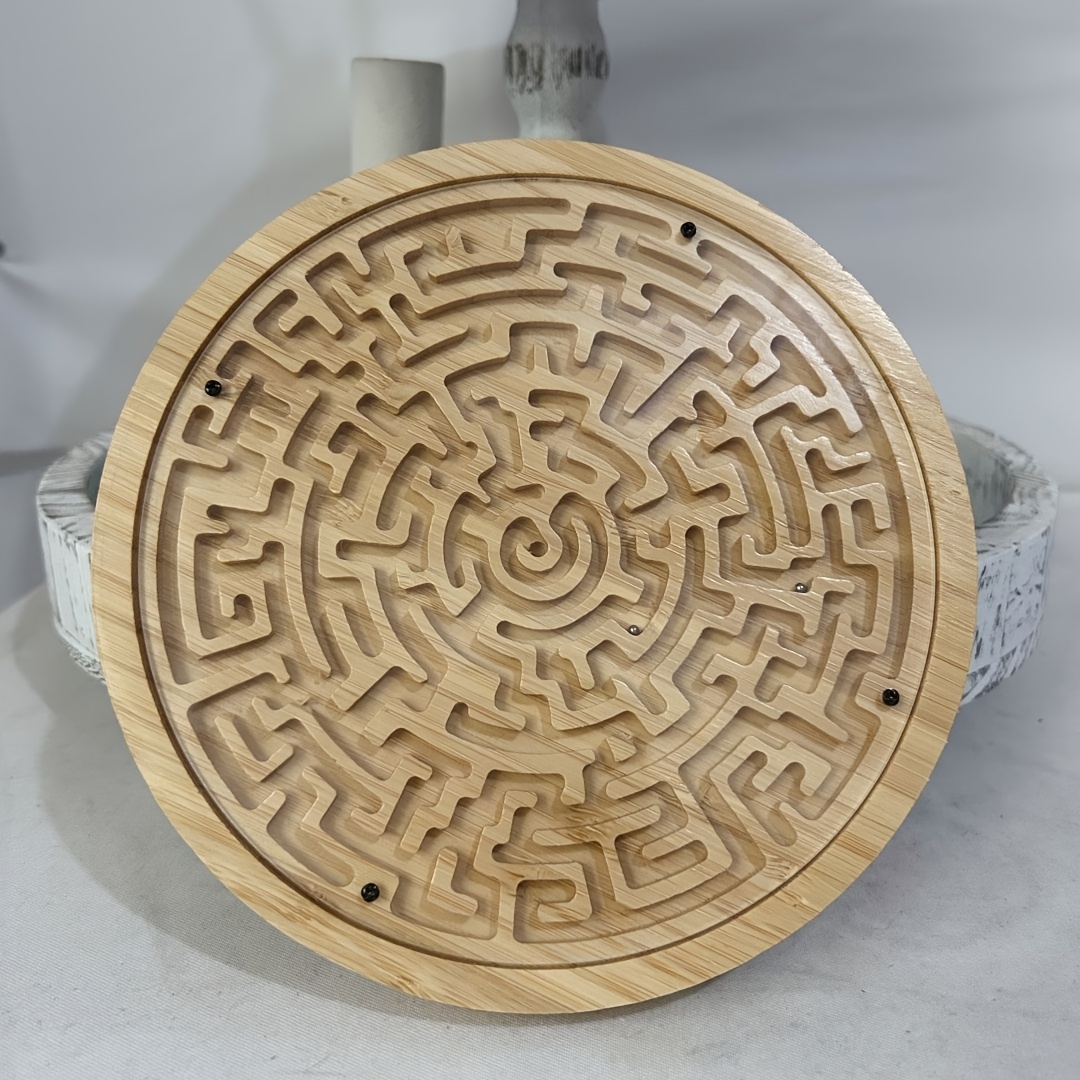 Circular wooden maze game, bam - Board Game Qwirkle 评论和价格