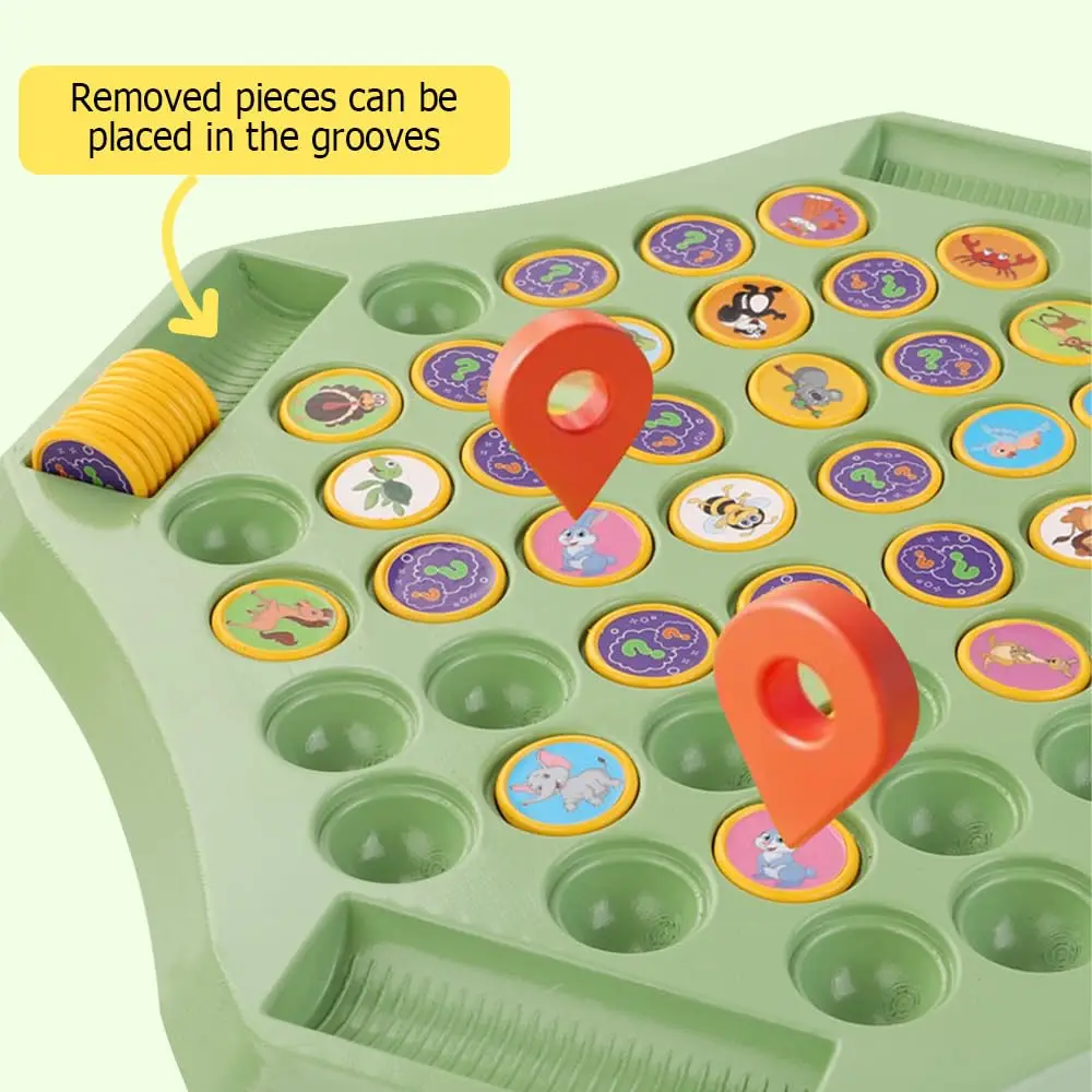 1PC Animal/Fruit Flip Chess 54 - Board Game Oath 评论和价格