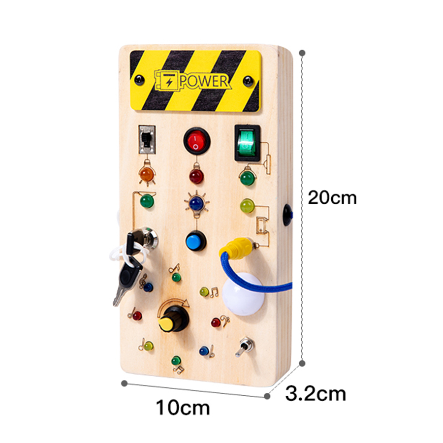 Montessori Busy Board Sensory  - Board Game Word 评论和价格