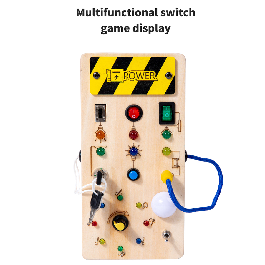 Montessori Busy Board Sensory  - Board Game Word 评论和价格