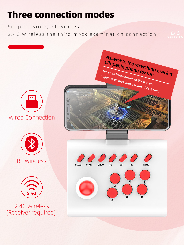 BSP-Y01 Arcade joystick Wirele - Board Game Pc 评论和价格