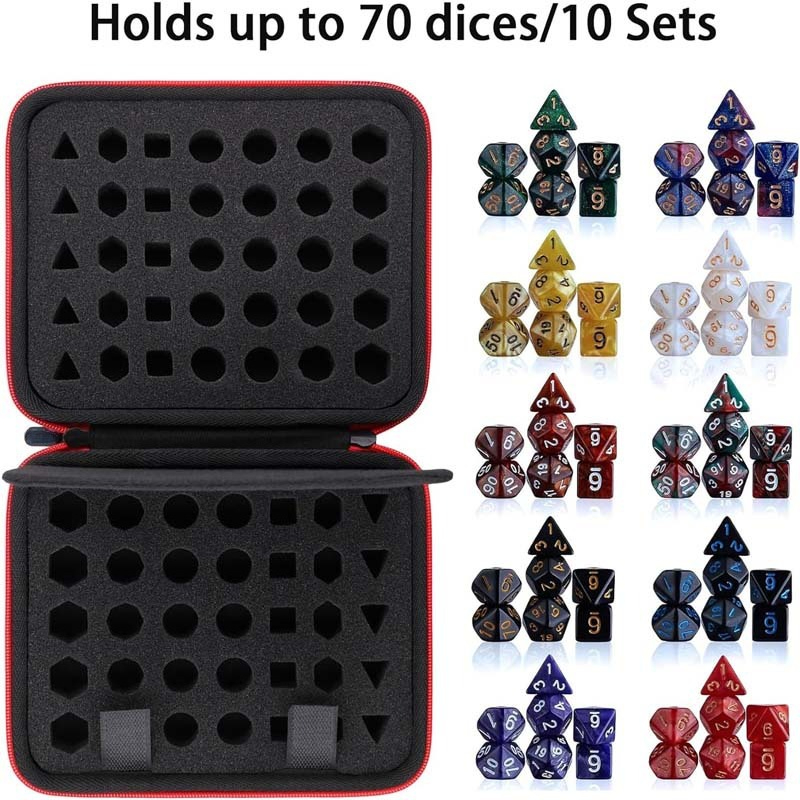 New Portable EVA70-hole Dice B - Board Game Organization 评论和价格