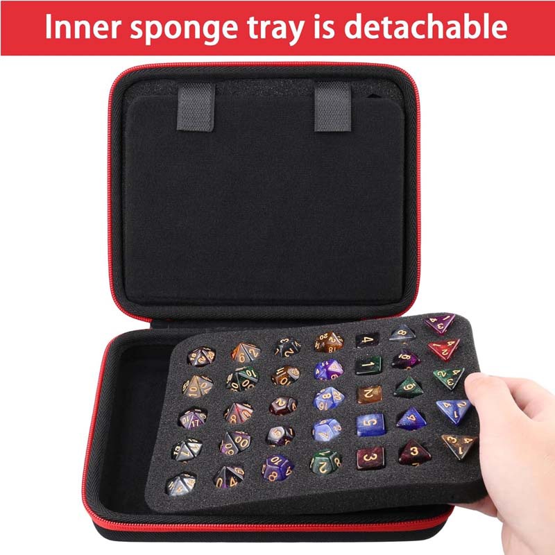 New Portable EVA70-hole Dice B - Board Game Organization 评论和价格