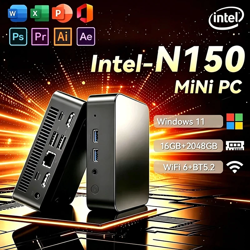 NEW Mini PC Windows 11 Intel N - Board Game Pc 评论和价格