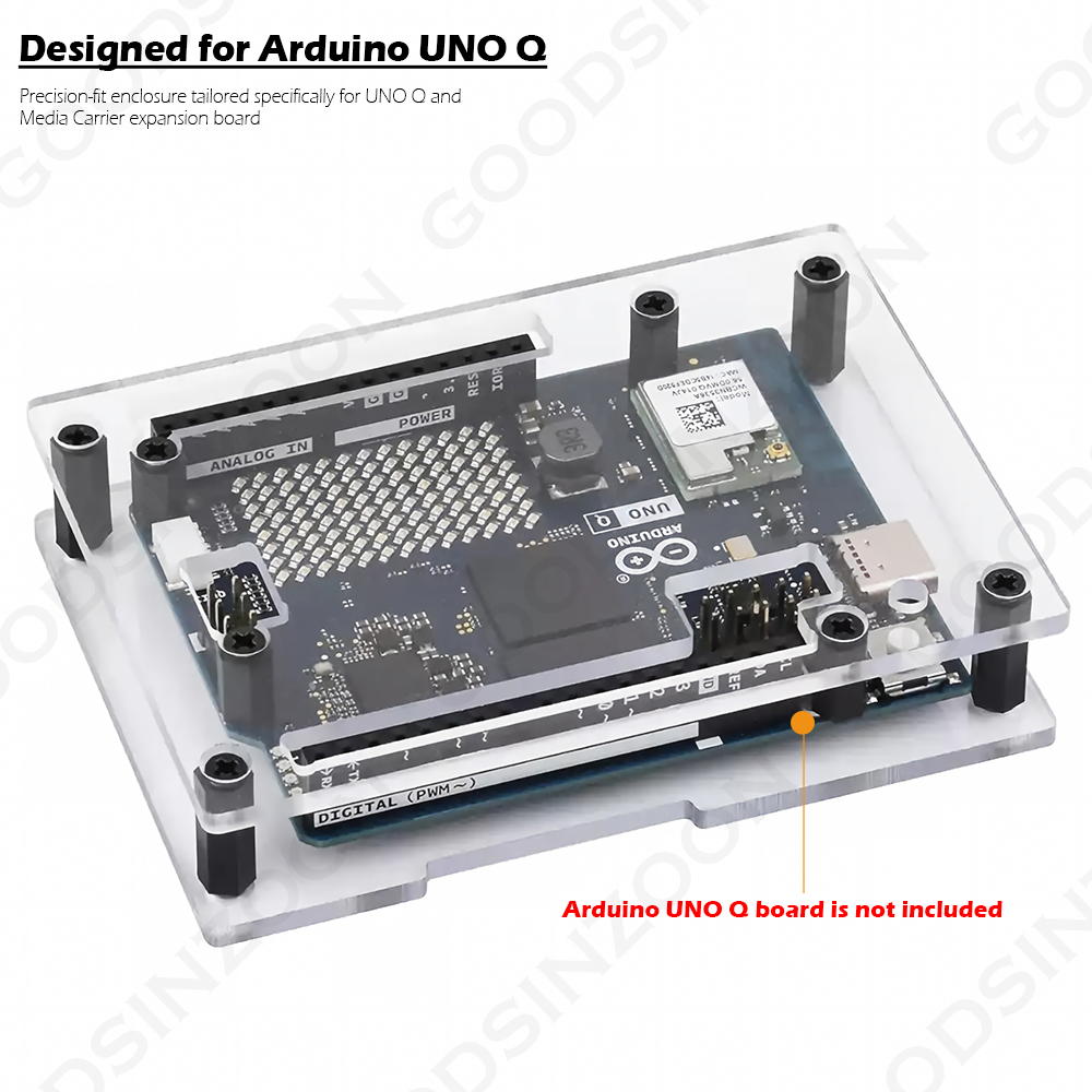 Clear Acrylic Case for Arduino - Cooperative Card Game 评论和价格