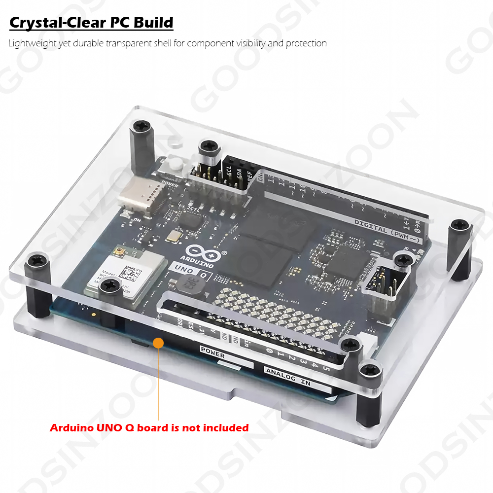 Clear Acrylic Case for Arduino - Cooperative Card Game 评论和价格