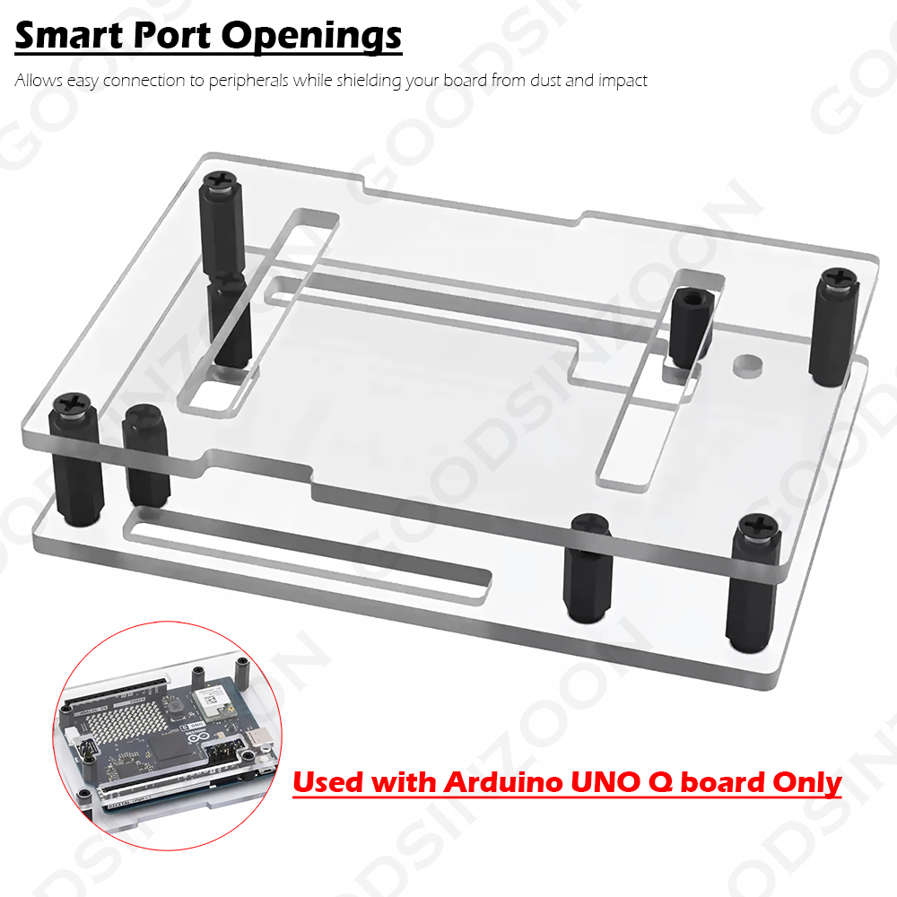 Clear Acrylic Case for Arduino - Cooperative Card Game 评论和价格