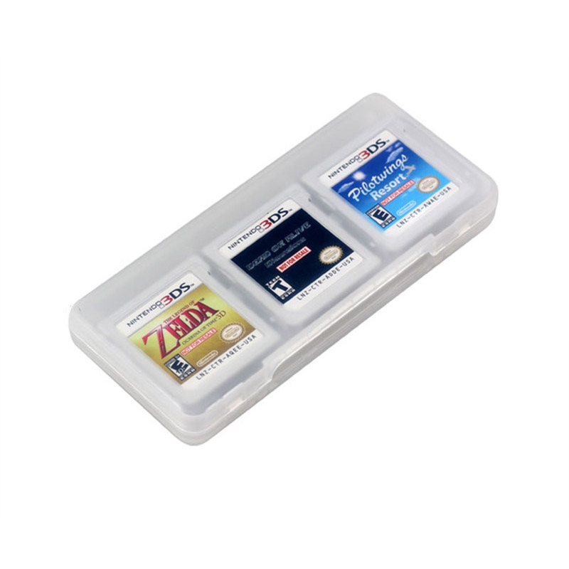 Clear 6 in 1 Game Card Storage - Game Storage Box 评论和价格