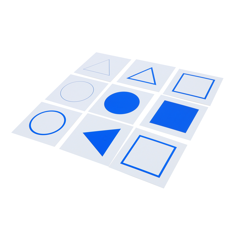 Montessori Sensory Toys Geomet - Cooperative Card Game 评论和价格