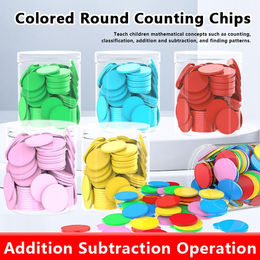 100pcs Plastic Counting Chips  - Board Game Operation 评论和价格