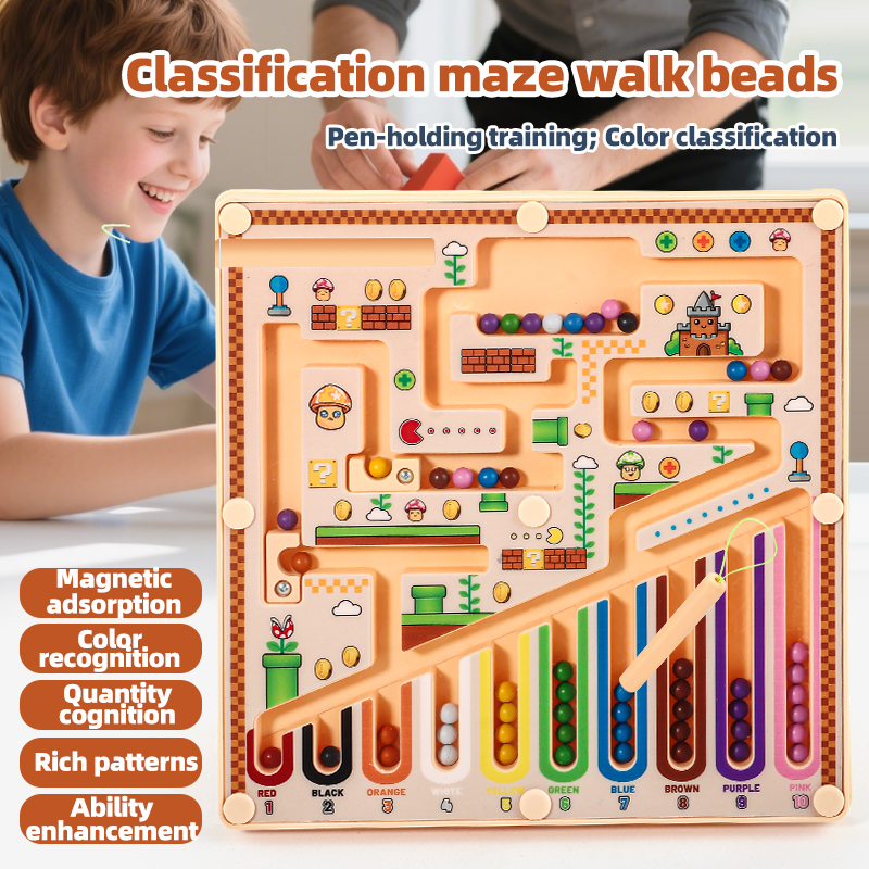 Magnetic Maze and Bead Toy Boa - Board Game Qwirkle 评论和价格